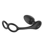 Nexus - Tornado - Vibrating Butt Plug with Cock Ring and Scrotum Ring - Erotiekvoordeel.nl