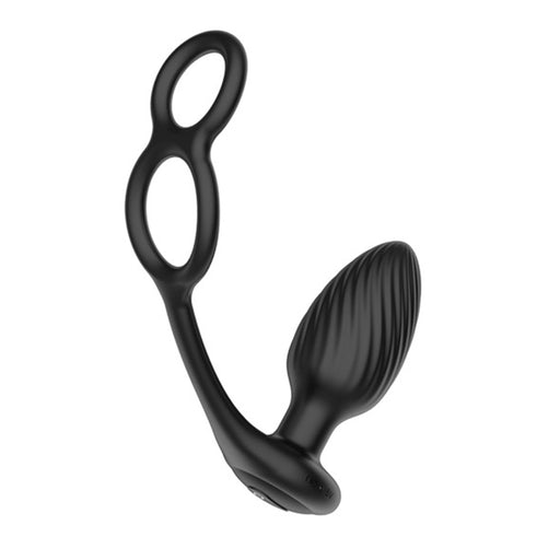 Nexus - Tornado - Vibrating Butt Plug with Cock Ring and Scrotum Ring - Erotiekvoordeel.nl