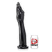 Gangbangster - 5 Fingers Plus - Extreme Dildo - 38 x 7,5 cm - PVC - Zwart-Erotiekvoordeel.nl