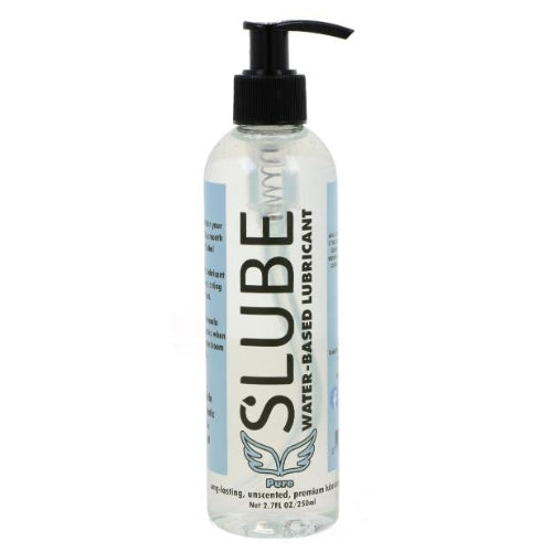 Slube - Pure Water - Glijmiddel op Waterbasis - 250 ml-Erotiekvoordeel.nl