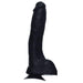 BP Toys - Dildo - Dildo Met Balzak - Ultimate - Zwart - 23 cm.-Erotiekvoordeel.nl