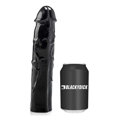 Gangbangster - Carl - Dildo - 25 x 5 cm - PVC - Zwart-Erotiekvoordeel.nl