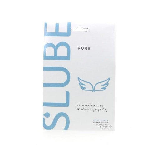 Slube - Pure - Double Bath Play - Body to Body Glijmiddel - 2 x 250 gram-Erotiekvoordeel.nl