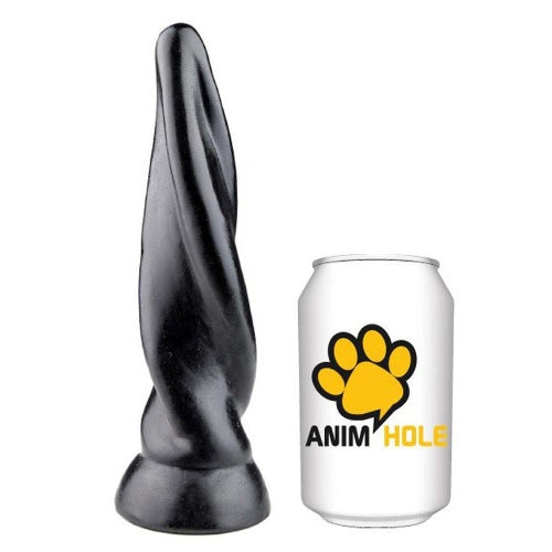 Gangbangster - Unicorn - Dildo - 19 x 5 cm - PVC - Zwart-Erotiekvoordeel.nl