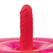 Inflatable Dildo Pouf Cushion - with Ding Dong and remote control - Pink-Erotiekvoordeel.nl