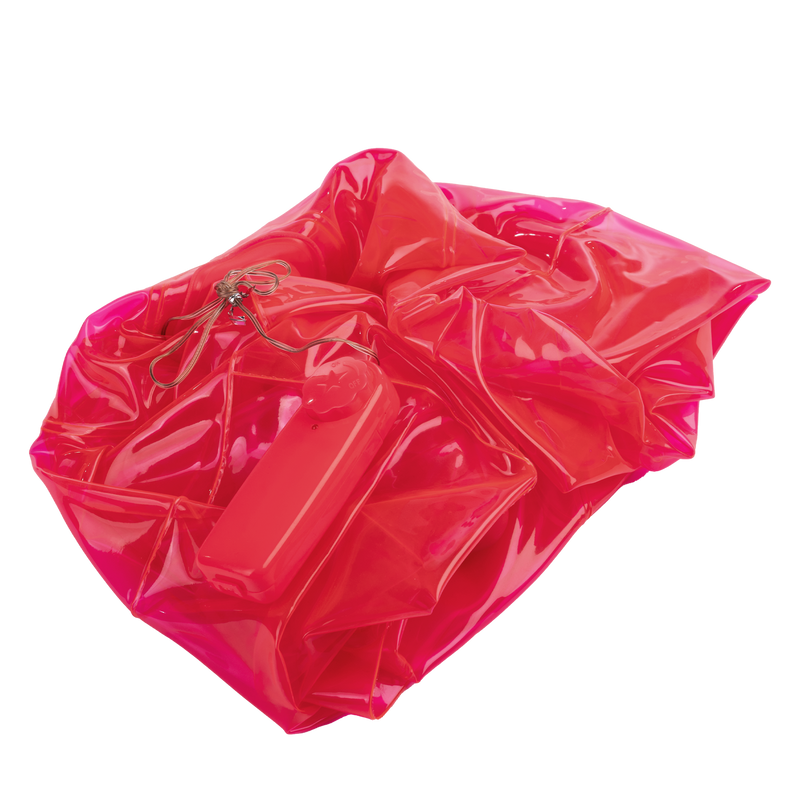 Inflatable Dildo Pouf Cushion - with Ding Dong and remote control - Pink-Erotiekvoordeel.nl