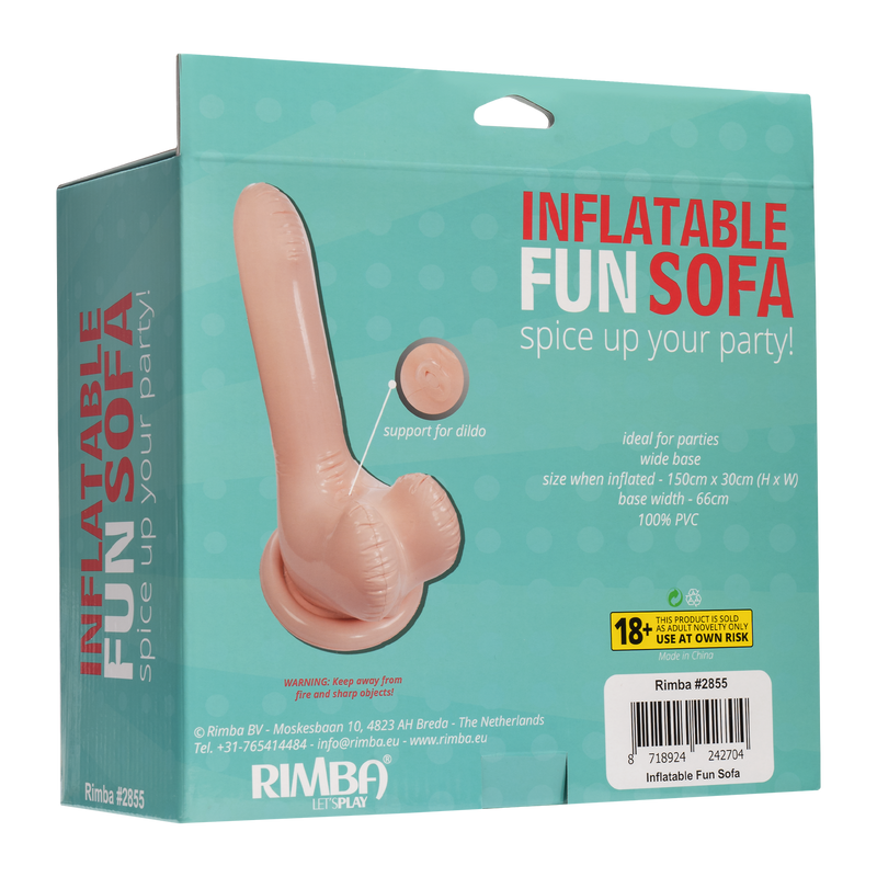 Aufblasbarer Penis Fun Sofa - Peppe deine Party auf! - Erotiekvoordeel.nl