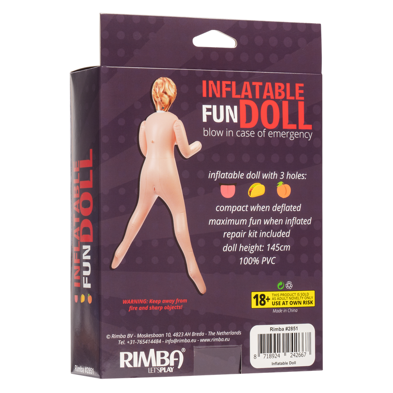 Inflatable Doll - Fill Me Up, Stud! - Erotiekvoordeel.nl