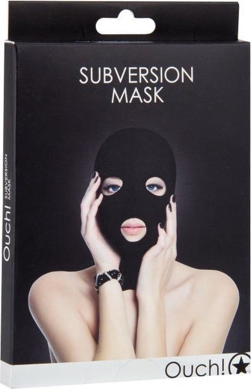 Ouch! - Subversion Mask - Elastische Hood met Gaten voor Mond en Ogen-Erotiekvoordeel.nl