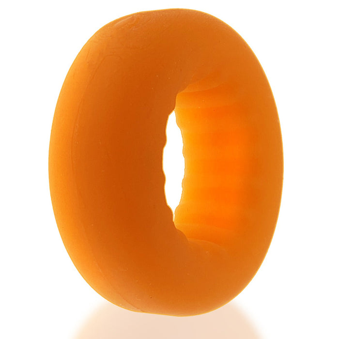 Oxballs - Axis - Ribbed Cockring Oranje Ice-Erotiekvoordeel.nl