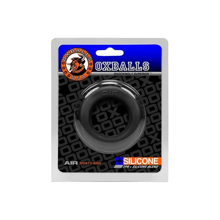 Oxballs - Air Airflow Vented - Anello fallico aerodinamico - Black Ice-Erotiekvoordeel.nl