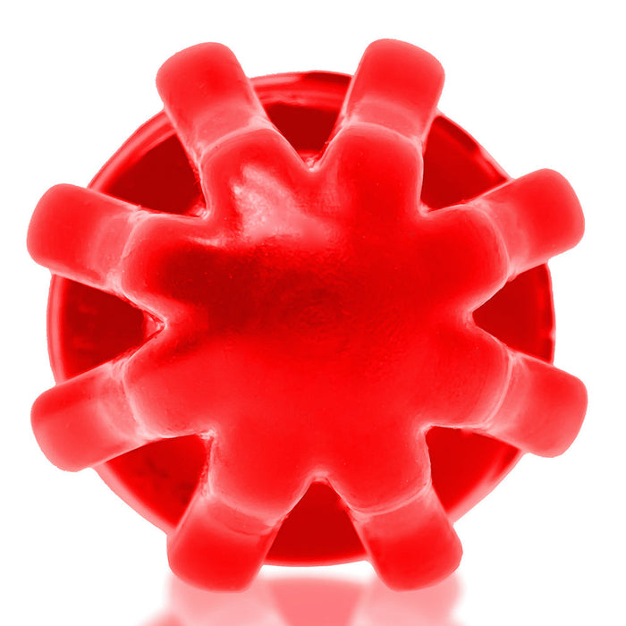 Oxballs - Airhole Large Buttplug met Vinnen - Rood-Erotiekvoordeel.nl