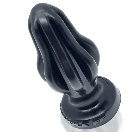 Oxballs - Airhole Medium Buttplug met Vinnen - Zwart-Erotiekvoordeel.nl