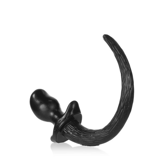 Oxballs - Beagle Puppy Tail Butt Plug Black Medium-Erotiekvoordeel.nl