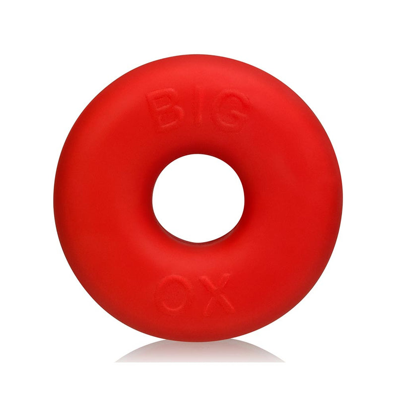 Oxballs - Big Ox - Anello fallico - Rosso Ice-Erotiekvoordeel.nl
