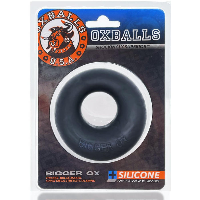 Oxballs - Bigger Ox Cockring - Zwart Ice-Erotiekvoordeel.nl