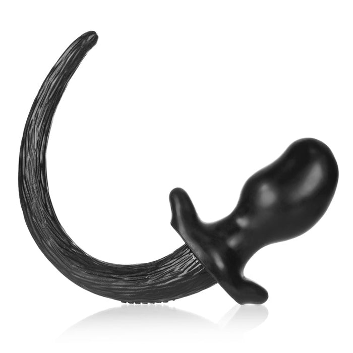 Oxballs - Bulldog Puppy Tail Butt Plug Black Large-Erotiekvoordeel.nl