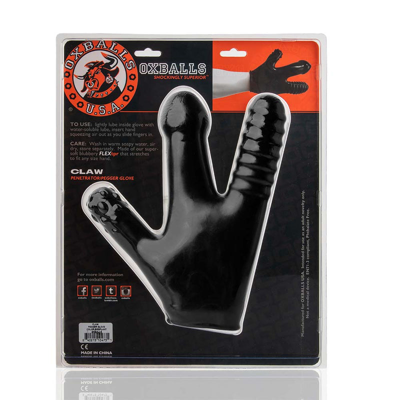 Oxballs - Claw Glove - Black-Erotiekvoordeel.nl