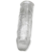 Oxballs - Dicker - Ultra-Slim Penis Sleeve - Clear Ice - Erotiekvoordeel.nl