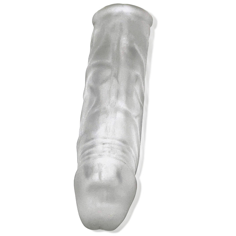 Oxballs - Dicker - Ultra-Slim Penis Sleeve - Clear Ice - Erotiekvoordeel.nl