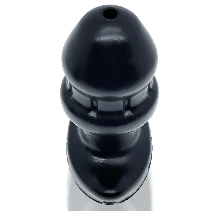 Oxballs - Drain-O Flow-Thru Buttplug - Zwart - Large-Erotiekvoordeel.nl