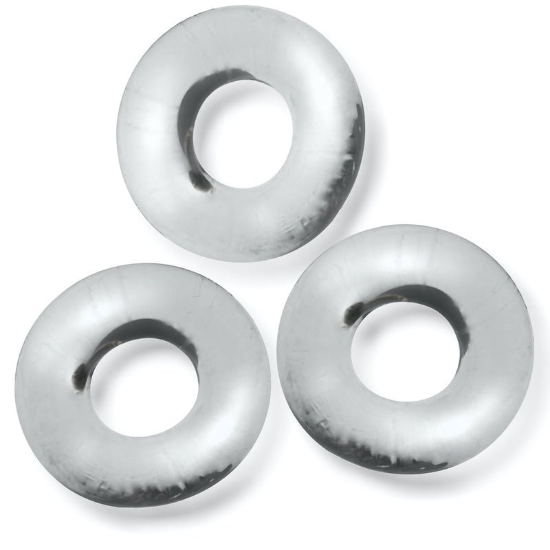 Oxballs - Fat Willy - Anillos elásticos para el pene - Transparente-Erotiekvoordeel.nl