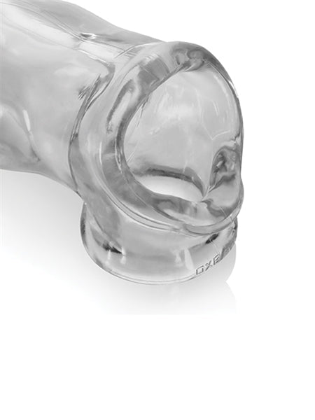 Oxballs - Fido - Penis Sleeve met Animal Knot - Rekbaar TPR - Transparant - Puppy Play-Erotiekvoordeel.nl