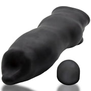 Oxballs - Fido - Puppy Play Penis-Hülle - Night Edition - Silikon/TPR - Schwarz - Erotiekvoordeel.nl