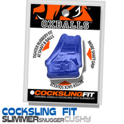 Oxballs - Fit – Cocksling – Silicone/TPR - Blue Fire-Erotiekvoordeel.nl