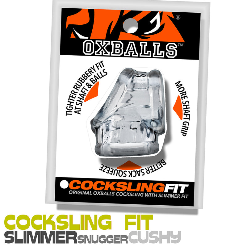 Oxballs - Fit – Cocksling – Silicone/TPR - Trasparente-Erotiekvoordeel.nl