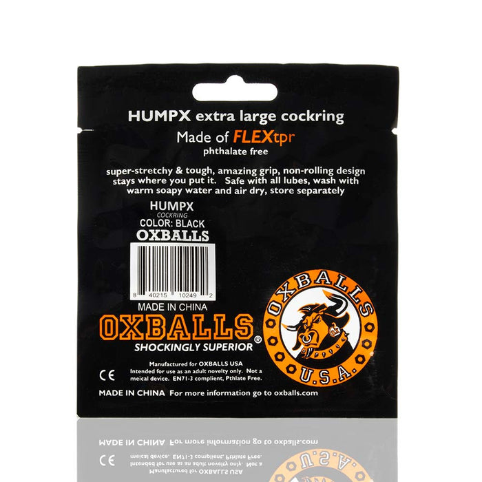 Oxballs - HumpX Cockring - Black-Erotiekvoordeel.nl