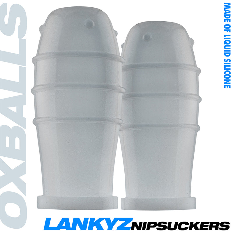 Oxballs - Lankyz - Tétines pour tétons - Transparent - Erotiekvoordeel.nl