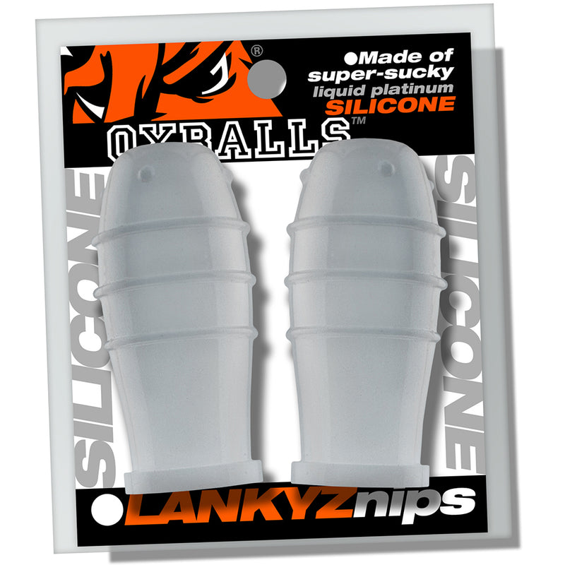Oxballs - Lankyz - Tétines à ventouse - Transparent - Erotiekvoordeel.nl