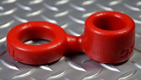 Oxballs - Low-Ball - Cockring met Ballstretcher - Rood-Erotiekvoordeel.nl