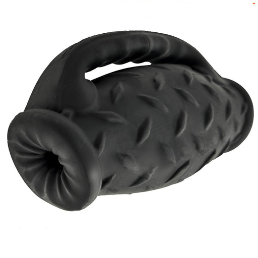 Oxballs Masterjack Stroker - Double-Sided Silicone - Black Ice - Erotiekvoordeel.nl