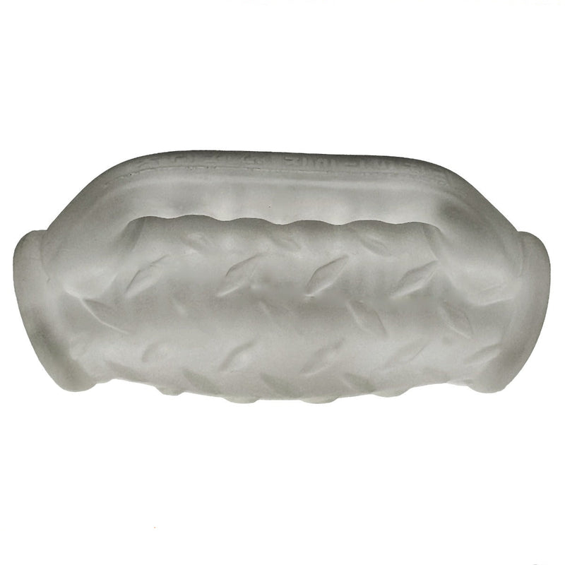 Oxballs Masterjack Stroker - Dwustronny Silikonowy - Clear Ice - Erotiekvoordeel.nl