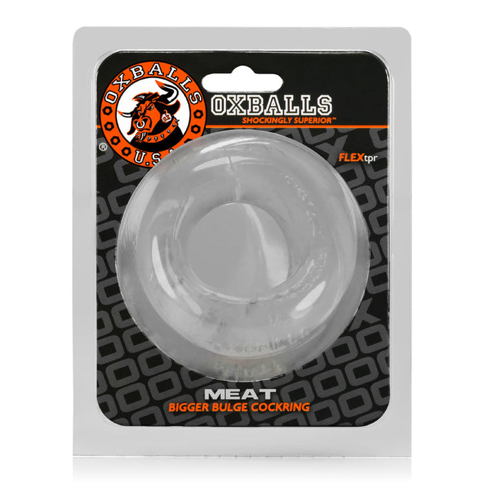 Oxballs - Meat - Bigger Bulge Cock Ring - Clear-Erotiekvoordeel.nl