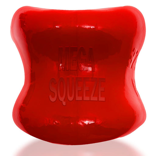 Oxballs - Mega Squeeze - Rekbare Ballstretcher van TPR - Rood-Erotiekvoordeel.nl