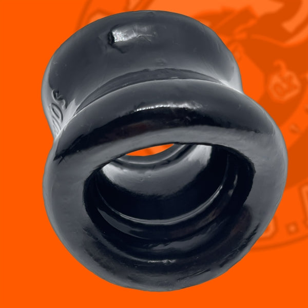 Oxballs - Mega Squeeze - Rekbare Ballstretcher van TPR - Zwart-Erotiekvoordeel.nl