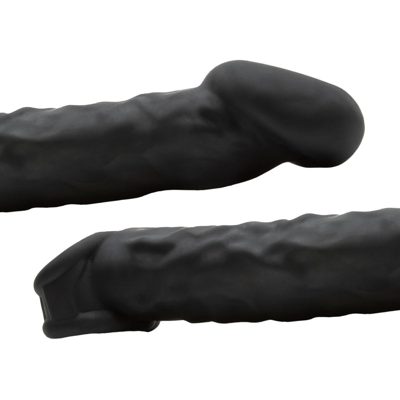 Oxballs - Muscle Ripped - Penis-Hülle - Night Edition - Silikon/TPR - Schwarz-Erotiekvoordeel.nl