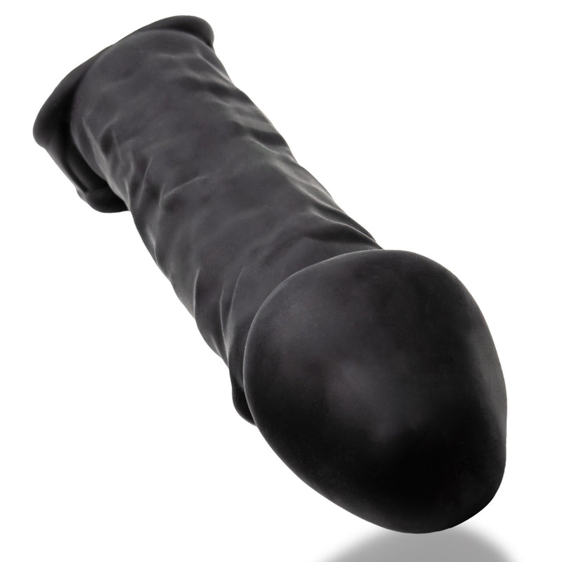 Oxballs - Muscle Ripped - Penis-Hülle - Night Edition - Silikon/TPR - Schwarz - Erotiekvoordeel.nl
