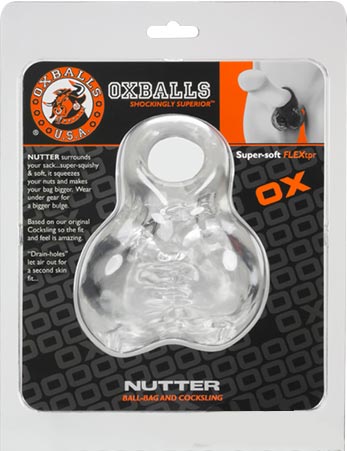 Oxballs - Nutter Ball Sling Clear-Erotiekvoordeel.nl