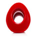 Oxballs - Pighole 4 Hollow Plug - Red XL-Erotiekvoordeel.nl