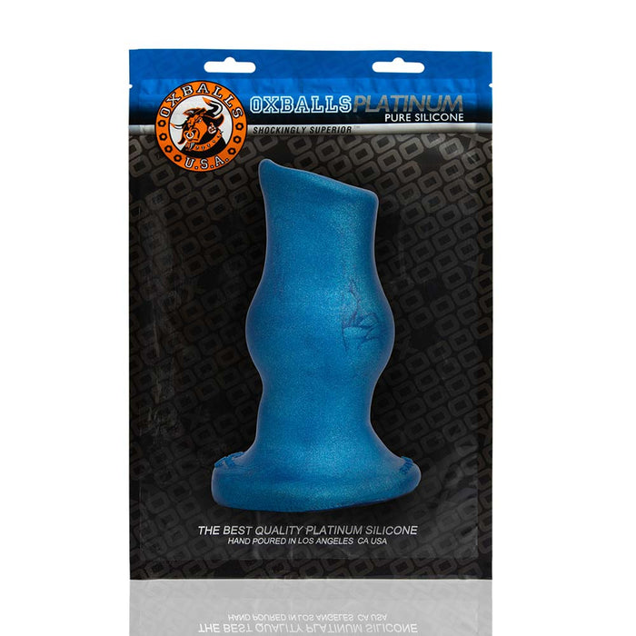 Oxballs - Pighole Deep-2 - Holle Buttplug - Blauw - Large-Erotiekvoordeel.nl