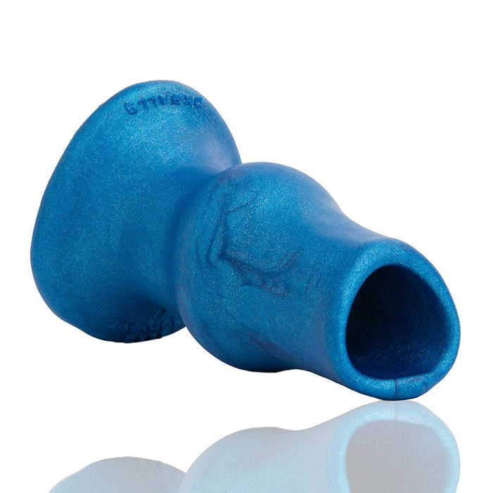 Oxballs - Pighole Deep-2 Hollow Plug - Blueballs - Large-Erotiekvoordeel.nl