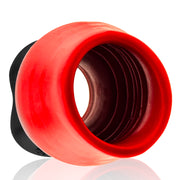 Oxballs - Pighole Lava - Hollow Butt Plug - Tunnel Plug - Red/Black-Erotiekvoordeel.nl