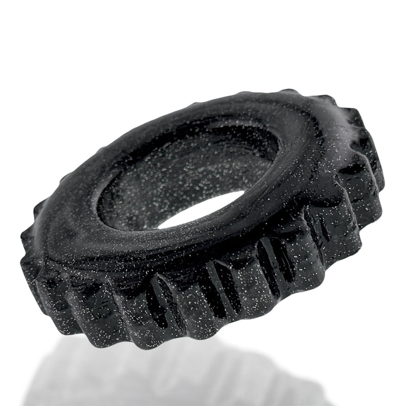 Oxballs - Plushy - Cockring – Black Mica-Erotiekvoordeel.nl