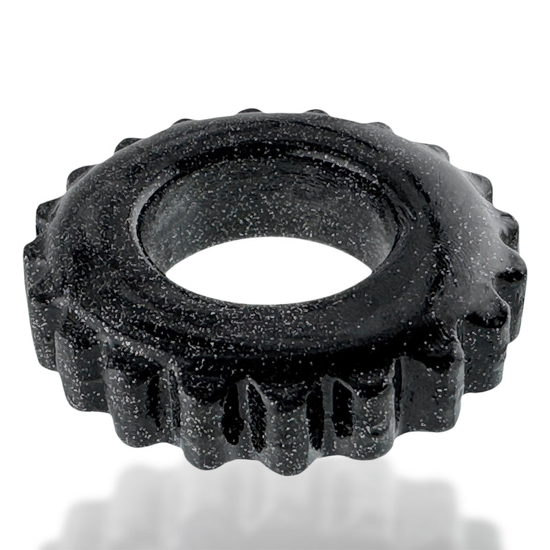 Oxballs - Plushy - Anello fallico – Black Mica-Erotiekvoordeel.nl