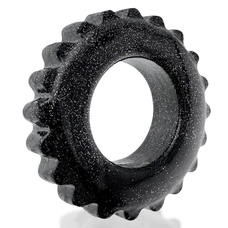 Oxballs - Plushy - Anello fallico – Black Mica-Erotiekvoordeel.nl