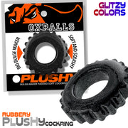 Oxballs - Plushy - Anello fallico – Black Mica-Erotiekvoordeel.nl